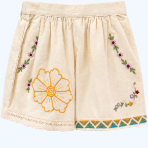 SHORT BORDADO